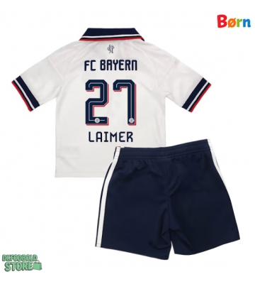 Bayern Munich Konrad Laimer #27 Replika Babytøj Udebanesæt Børn 2026-27 Kortærmet (+ Korte bukser)